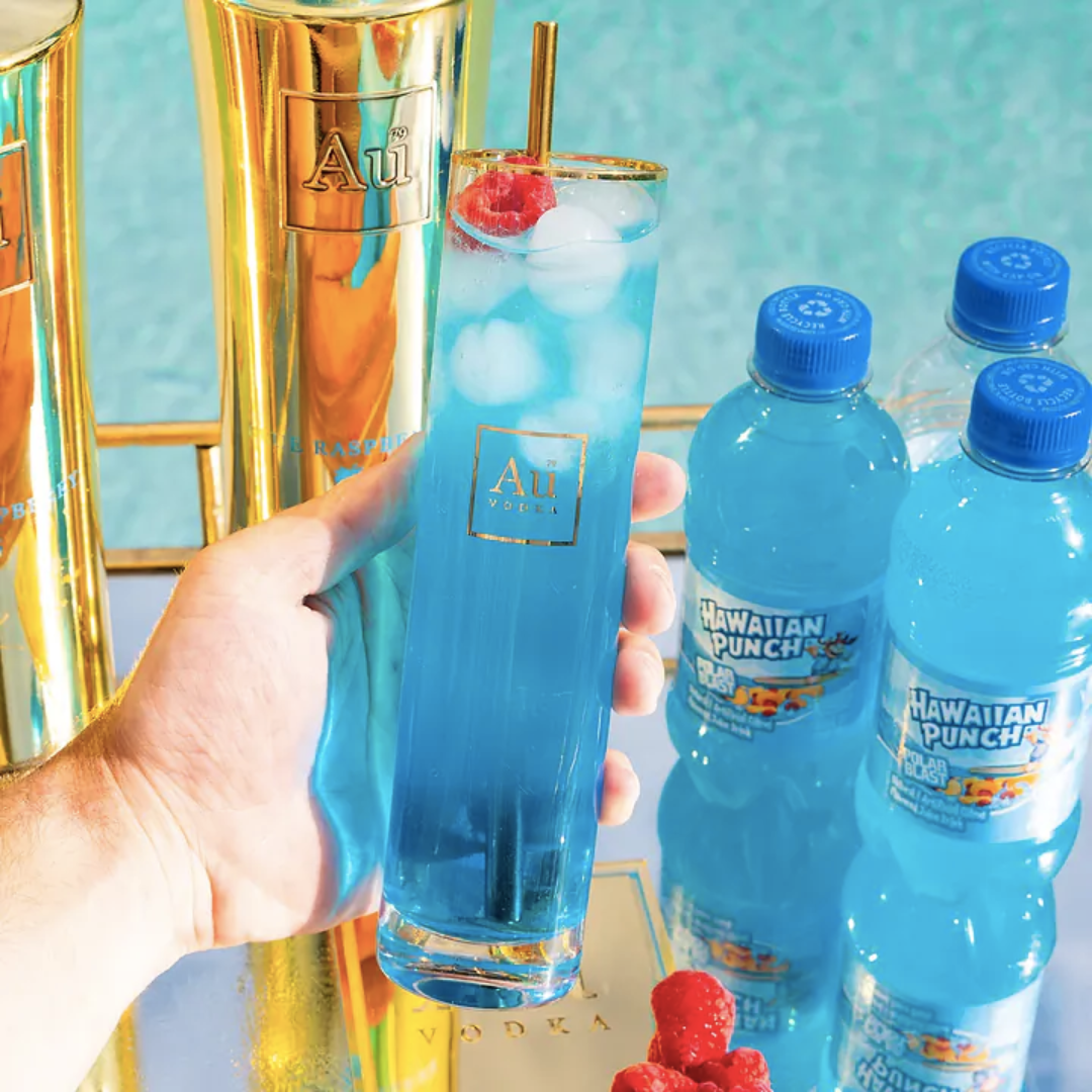 AU Vodka Blue Raspberry 0.7L