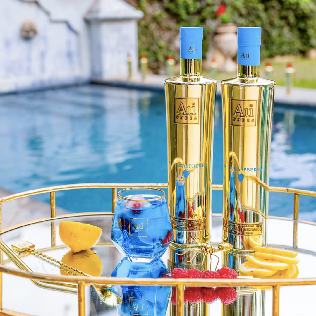 AU Vodka Blue Raspberry 0.7L