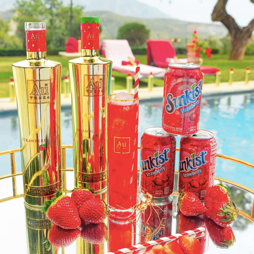 AU Vodka Strawberry Burst 0.7L