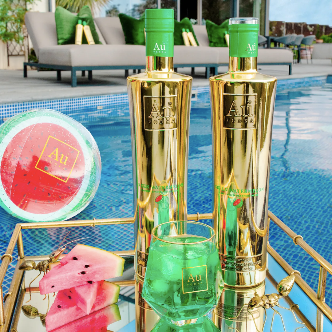 AU Vodka Green Watermelon 0.7L